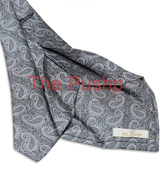 STARRY NIGHTS, 5 Fold Micro Tie – Enigmatic Paisleys STARRY NIGHTS, 5 Fold Micro Tie – Enigmatic Paisleys