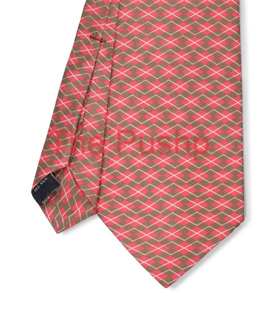 CORAL, 7 Fold Silk Tie – The Pattern House CORAL, 7 Fold Silk Tie – The Pattern House