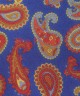 ULTRAMARINE BLUE, 7 Fold Silk Tie – Vintage Paisley ULTRAMARINE BLUE, 7 Fold Silk Tie – Vintage Paisley
