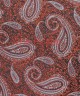 DEEP RUST, 3 Fold Micro Tie – Jacquard Paisley DEEP RUST, 3 Fold Micro Tie – Jacquard Paisley