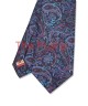 NAVY BLUE, 7 Fold Silk Tie – Vintage Paisley NAVY BLUE, 7 Fold Silk Tie – Vintage Paisley