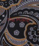 PERFECTLY BLACK, 7 Fold Silk Tie – Vintage Paisley PERFECTLY BLACK, 7 Fold Silk Tie – Vintage Paisley