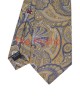 YELLOW SILVER, 7 Fold Silk Tie – Vintage Paisley YELLOW SILVER, 7 Fold Silk Tie – Vintage Paisley