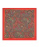 RED-GREEN, Silk Pocket Square – Vintage Paisley RED-GREEN, Silk Pocket Square – Vintage Paisley