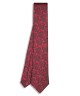 RED VELVET, 3 Fold Micro Tie and Pocket Square – Jacquard Paisley RED VELVET, 3 Fold Micro Tie and Pocket Square – Jacquard Paisley