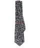 RICH BLACK, 5 Fold Micro Tie and Pocket Square - JACQUARD PAISLEY RICH BLACK, 5 Fold Micro Tie and Pocket Square - JACQUARD PAISLEY
