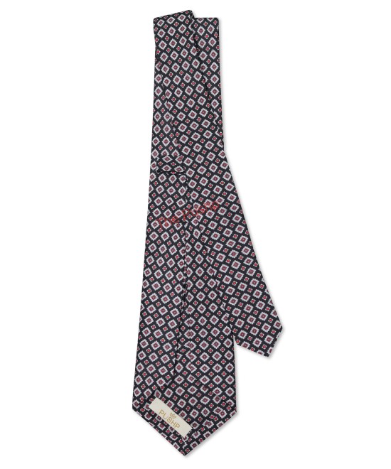 RICH BLACK, 7 Fold Silk Ties – The Pattern House RICH BLACK, 7 Fold Silk Ties – The Pattern House