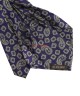 SAPPHIRE BLUE, 5 Fold Premium Micro Tie – Jacquard Paisley SAPPHIRE BLUE, 5 Fold Premium Micro Tie – Jacquard Paisley