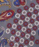 SILVER GREY, I- SILK Pocket Square – Vintage Paisley SILVER GREY, I- SILK Pocket Square – Vintage Paisley