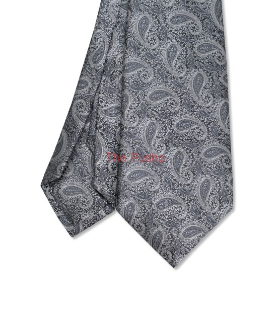 STARRY NIGHTS, 5 Fold Micro Tie and Pocket Square– Enigmatic Paisleys STARRY NIGHTS, 5 Fold Micro Tie and Pocket Square– Enigmatic Paisleys
