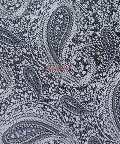 STARRY NIGHTS, 5 Fold Micro Tie and Pocket Square– Enigmatic Paisleys