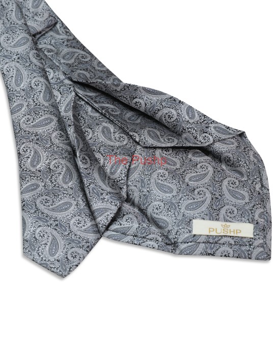 STARRY NIGHTS, 5 Fold Micro Tie and Pocket Square– Enigmatic Paisleys STARRY NIGHTS, 5 Fold Micro Tie and Pocket Square– Enigmatic Paisleys