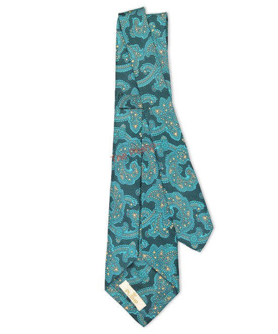 TEAL, 7 Fold Silk Tie – The Pattern House TEAL, 7 Fold Silk Tie – The Pattern House
