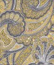 YELLOW-SILVER, I- SILK Pocket Square– Vintage Paisley YELLOW-SILVER, I- SILK Pocket Square– Vintage Paisley