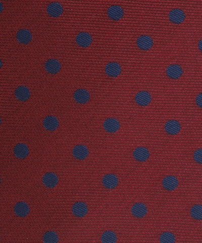 MAROON OAK, 3 Fold Micro Tie - Polka Dot MAROON OAK, 3 Fold Micro Tie - Polka Dot