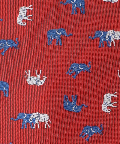 PERSIAN RED, 3 Fold Micro Tie - The Tuskers PERSIAN RED, 3 Fold Micro Tie - The Tuskers