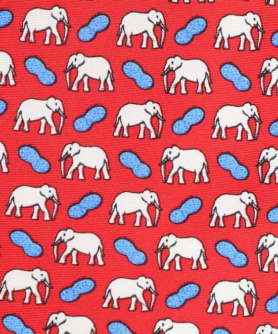 CRIMSON RED, 3 Fold Premium Silk Tie – The Tuskers CRIMSON RED, 3 Fold Premium Silk Tie – The Tuskers