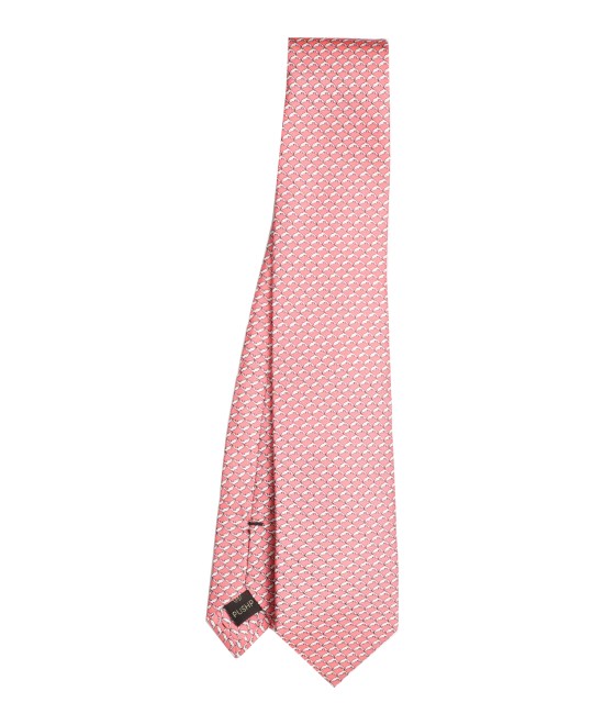 TROPICAL PEACH, 3 Fold Premium Silk Tie – Butterfly TROPICAL PEACH, 3 Fold Premium Silk Tie – Butterfly