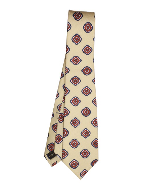 GOLDEN CARAMEL, 5 Fold Silk Tie – The Geomatria GOLDEN CARAMEL, 5 Fold Silk Tie – The Geomatria