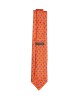 AEROSPACE ORANGE, 3 Fold Premium Silk Tie – Flamingos AEROSPACE ORANGE, 3 Fold Premium Silk Tie – Flamingos