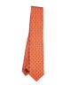 AEROSPACE ORANGE, 3 Fold Premium Silk Tie – Flamingos AEROSPACE ORANGE, 3 Fold Premium Silk Tie – Flamingos