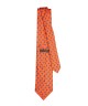 AEROSPACE ORANGE, 3 Fold Premium Silk Tie – Flamingos AEROSPACE ORANGE, 3 Fold Premium Silk Tie – Flamingos