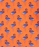 AEROSPACE ORANGE, 3 Fold Premium Silk Tie – Flamingos AEROSPACE ORANGE, 3 Fold Premium Silk Tie – Flamingos