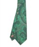 EMERALD GREEN, 7 Fold Silk Tie – Vintage Paisley EMERALD GREEN, 7 Fold Silk Tie – Vintage Paisley
